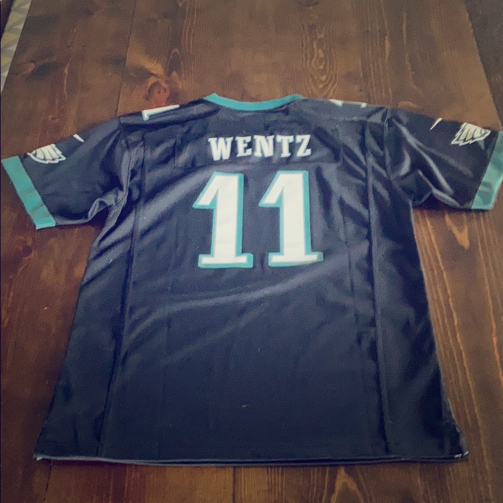 Black Carson Wentz Jersey